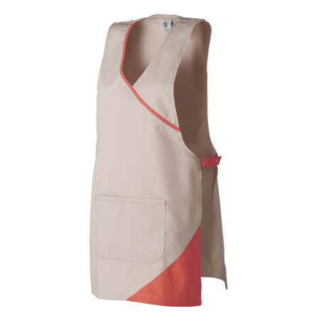 Chasuble esthéticienne cache-coeur Chasuble esthéticienne cache-coeur