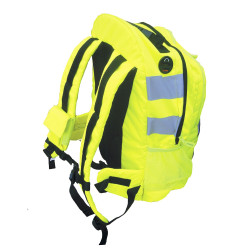 Sac à dos Haute-visibilité jaune