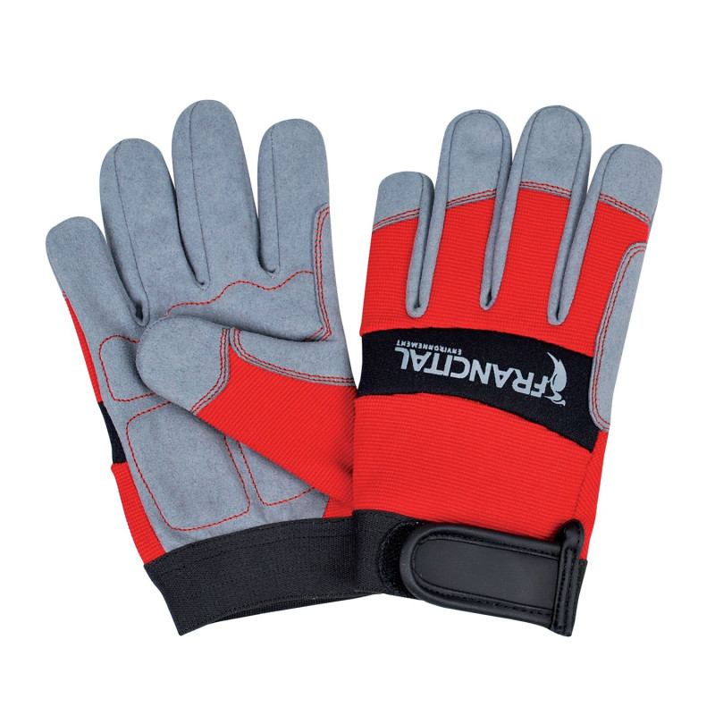 LauterSchutz® Lot de 2 paires de gants de travail pour enfant avec revêtement de la paume de la main en tissu extensible pour le jardinage et plus Taille S 2-4 ans 