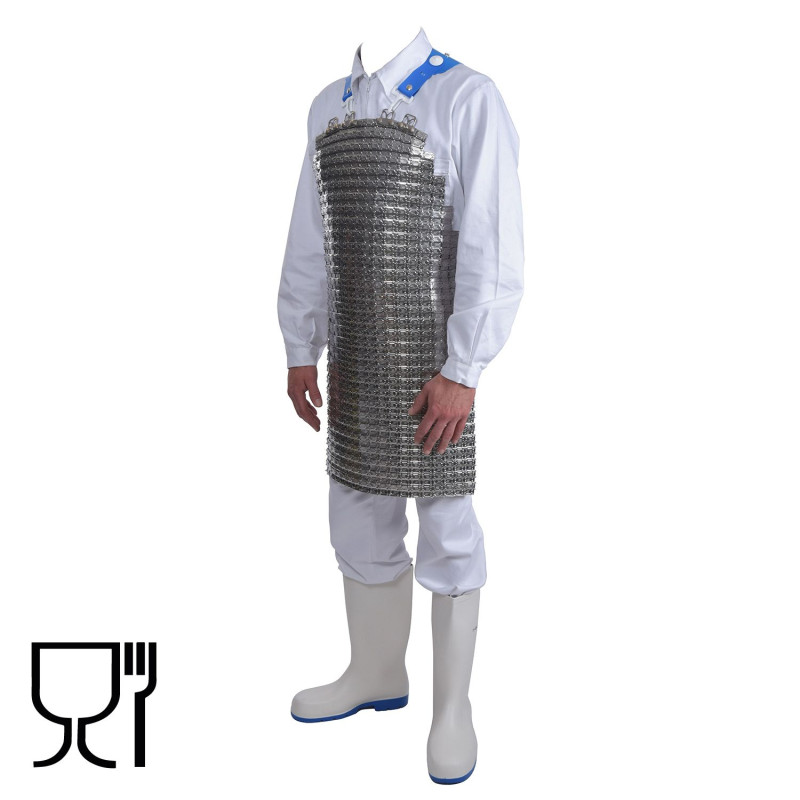 Tablier cotte de maille Manulatex Flexinox | Tablier boucher / abattoir