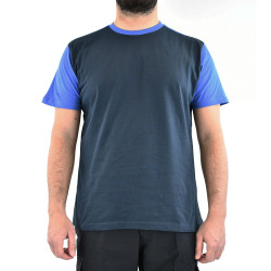 Déstockage T-shirt pro homme bicolore 100% coton