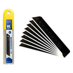 X10 lames cutter black blade 18mm 568810 KELI