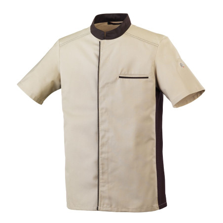 Veste de cuisine ABAX MC MOKA Robur