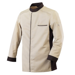 Veste de cuisine ABAX ML MOKA Robur