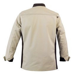 Veste chocolatier ABAX ML MOKA Robur