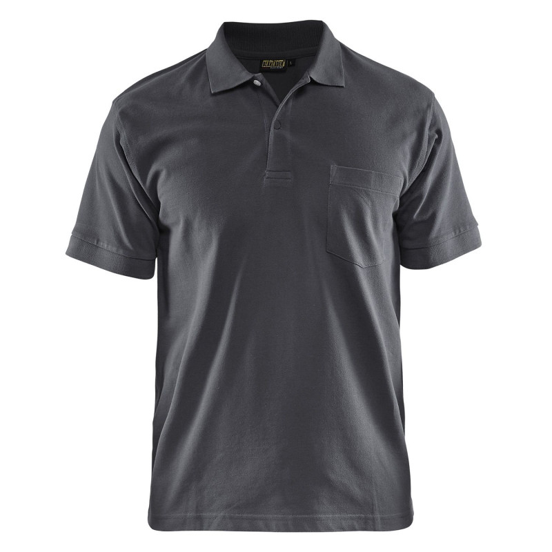 Polo de travail Gris foncé 