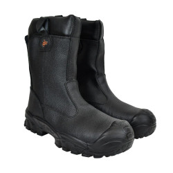 bottes de sécurité noires S3 cuir cofra	