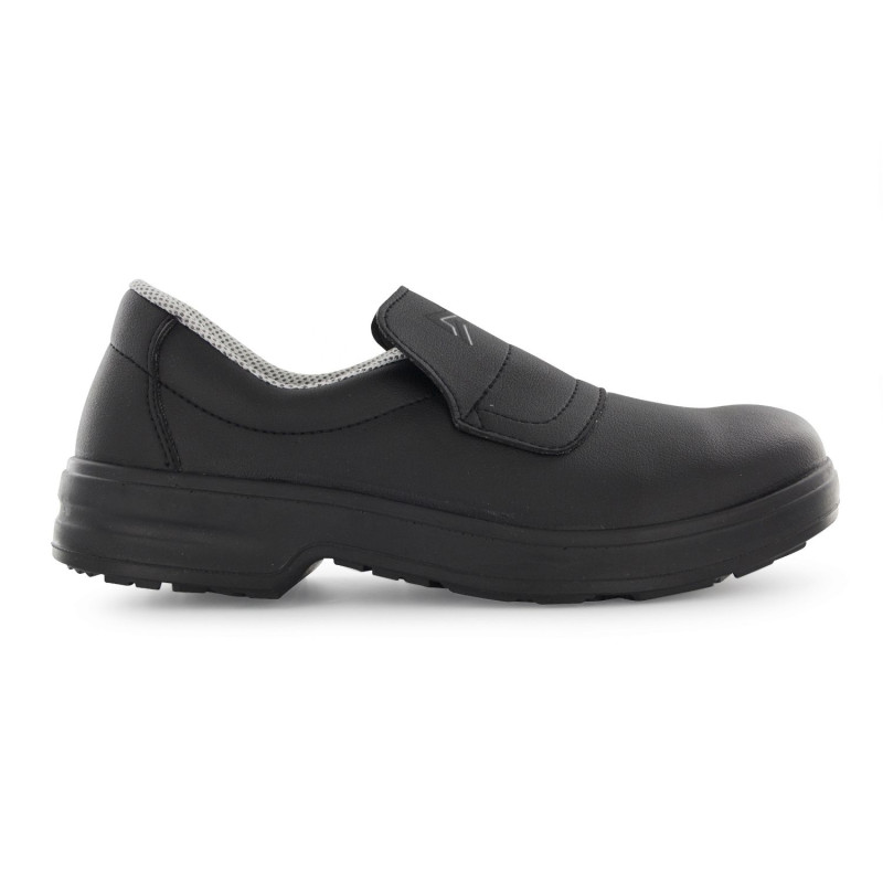 Chaussures de cuisine confortables et respirantes pour homme - En cuir -  Couleur unie