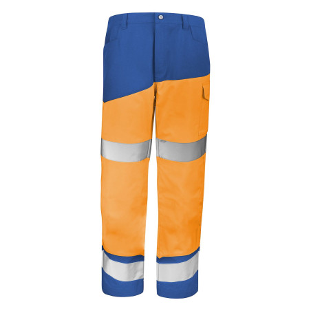 Pantalon haute visibilité orange