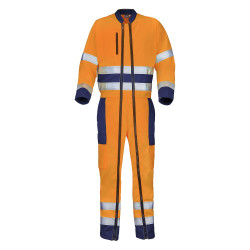 Combinaison haute visibilité 2 zip