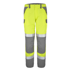 pantalon multirisques haute visibilité