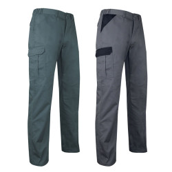 LMA 1258 SECHOIR Pantalon Gris/Noir/Jaune Taille 50 