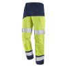 pantalon travail fluo