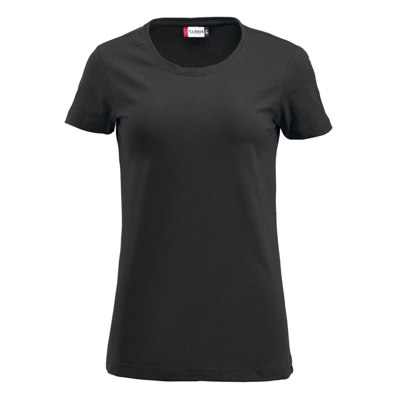 t shirt travail femme noir