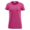 t shirt travail femme rose