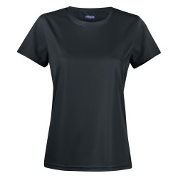 t-shirt professionnel femme noir