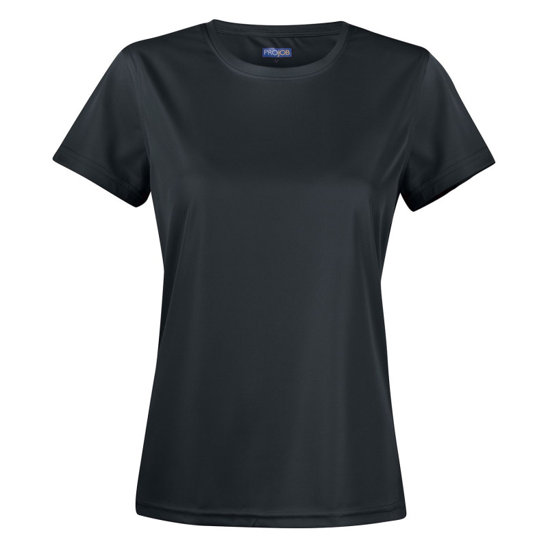 t-shirt professionnel femme noir