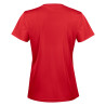 t-shirt travail rouge femme