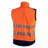 Gilet haute visibilité orange