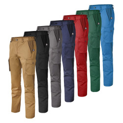 Pantalon pro multipoches stretch Cordura® OVERMAX