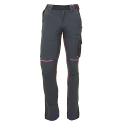 Pantalon de travail femme gris