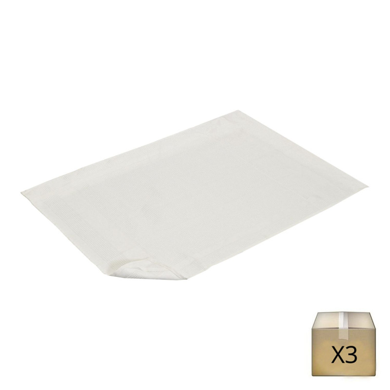 Torchon de cuisine Ultra microfibre, torchon, torchon, 50 x 70 cm, blanc,  lot de 10