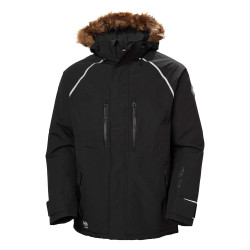 Parka Helly Hansen Workwear ARCTIC noire, ultra chaude, imperméable, ultra confortable et respirante : EN 342 et EN 343	