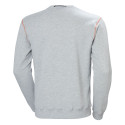 Pull professionnel 100% coton gris Helly Hansen Workwear OXFORD	