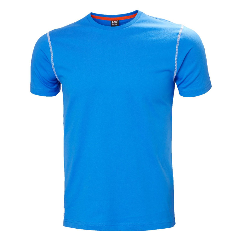 tshirt bleu hh work coton 