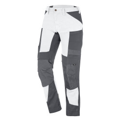 pantalon peintre blanc