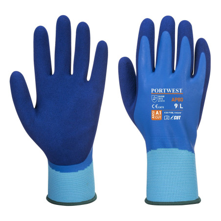 PAIRE DE GANTS DE PROTECTION - NYLON/LATEX