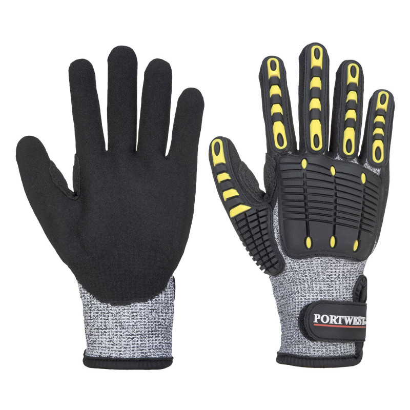 Gants de travail anti-coupure - 16-560E - Quincaillerie Portalet