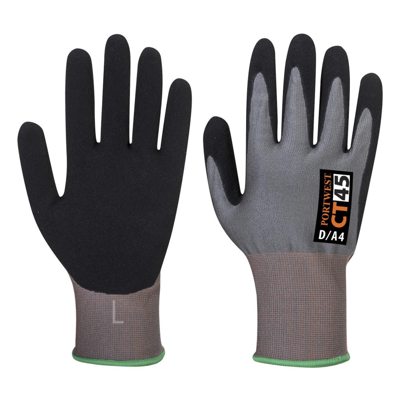 Gants de protection anticoupure niveau 5 respirant offrant dextérité