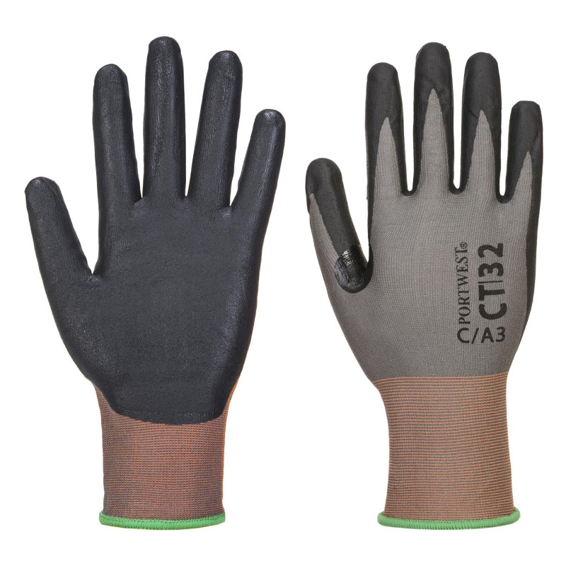 BLAKLADER Gants de travail hiver tactiles waterproof Gris