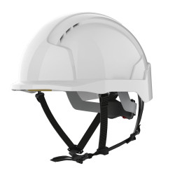 Casque chantier blanc