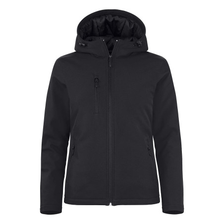 Veste Softshell Imperméable Homme à Capuche Doublé Polaire - Vert