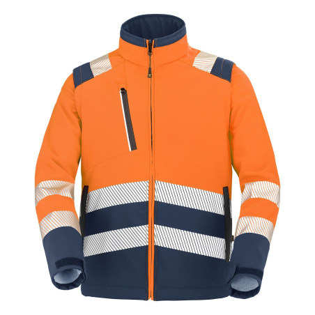 veste haute visibilité softshell
