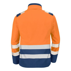 veste haute visibilité orange fluo