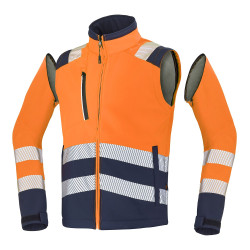 gilet softshell haute visibilité