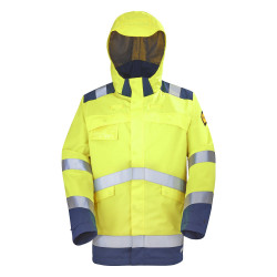 Parka ATEX haute visibilité imperméable