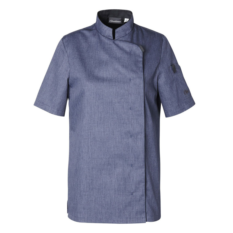 Lot De 2 Vestes De Cuisine Molinel - Taille XL - Couleur Noir - En Bon état D'occasion