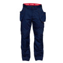 Pantalon de travail avec poches pendantes COMBAT bleu marine