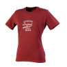T-shirt professionnel stretch femme Stone by Lafont ALSEA bordeaux