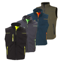 gilet travail softshell