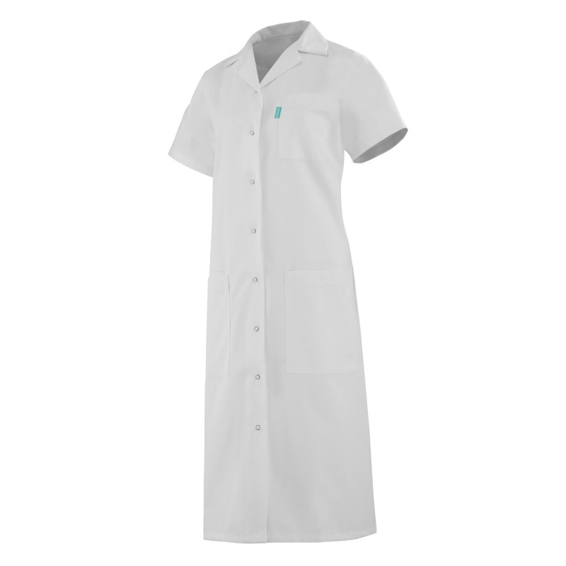 Blouse médicale femme à manches courtes blanches Mélodie CLEMIX