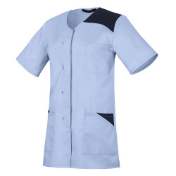 Tunique médicale MC femme FLavie Robur bleu ciel