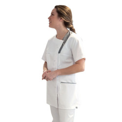 Tunique médicale à manches courtes