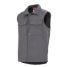 Gilet pro sans métal Lafont GRANIT Work Collection gris acier
