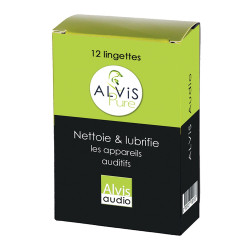 x12 lingettes de nettoyage Alvis