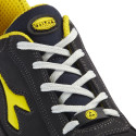 chaussures sécurité basses noir jaune diadora